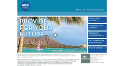 Desktop Screenshot of abcprofitsharing.com